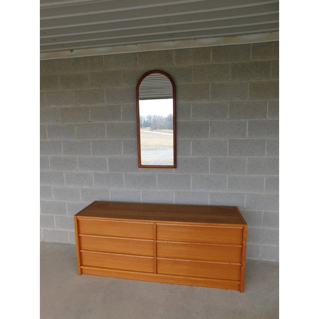 Jesper Danish Modern Teak Dresser and Mirror For Sale - Image 16 of 16