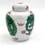 Fitz and Floyd Vintage Fitz & Floyd Green Dragon Ginger Jar With Lid For Sale - Image 4 of 12