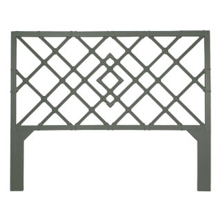 Darien Headboard King, Evergreen For Sale
