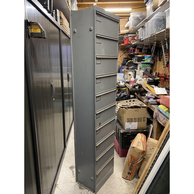 Metal Industrial Metal Storage Unit, 1950 For Sale - Image 7 of 11