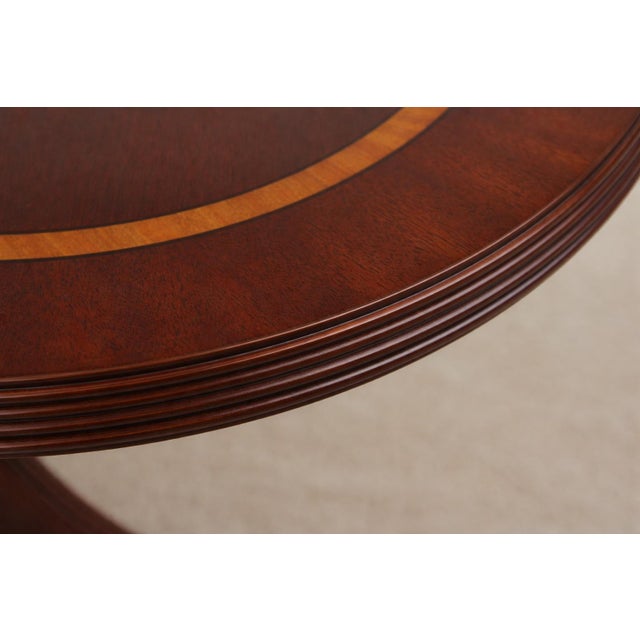 Henkel Harris Henkel Harris Model 2207 Mahogany Dining Room Table For Sale - Image 4 of 15