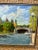 Contemporary Vintage Large Cityscape Painting of Ottawa by Pina Manoni-Rennick For Sale - Image 3 of 11