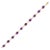 Not Yet Made - Made To Order French Stackable 17 Ct Amethyst Chain Bracelet in 18k Yellow Gold For Sale - Image 5 of 10