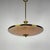 Mid-Century Modern Mid-Century UFO Pendant Light in BRass and Glass by Pietro Chiesa for Fontana Arte, Italy, 1950s For Sale - Image 3 of 10