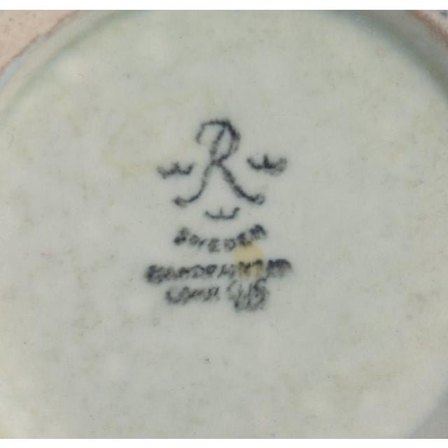 Blue Folkvisan Ceramic Vase by Carl Harry Stålhane for Rörstrand For Sale - Image 8 of 9