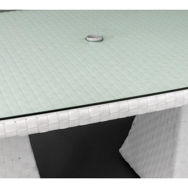 Skyline Design Glass Top Dining Table For Sale - Image 11 of 11