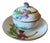 Marcolini Lidded Cup and Saucer in Porcelain with Floral Decoration from Meissen, 1774, Set of 3 For Sale