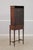 Antique Edwardian 2 Drawer Inlaid Mahogany Curio Cabinet For Sale - Image 17 of 17