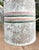 Farmhouse 1940s Vintage Painted Striped Farmhouse Galvanized Garden Watering Can For Sale - Image 3 of 10