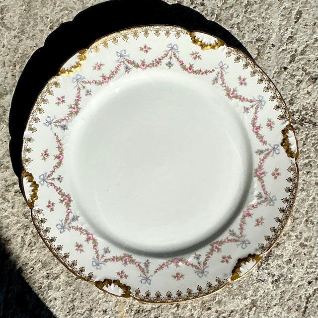 Mid 20th Century Vintage Regency Limoges Swag China - Set of 30 For Sale - Image 5 of 11