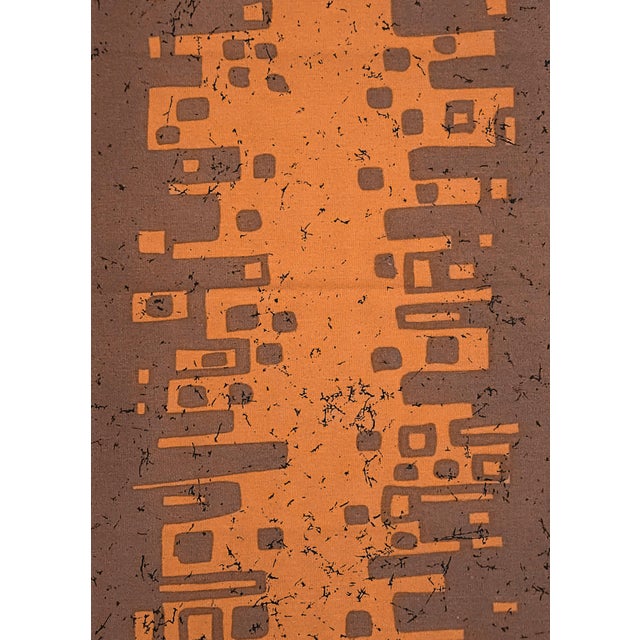 Mid-Century Modern Mid-Century German Pop Art Screen-Printed Wall Hanging by Traute Sänger, 1970s For Sale - Image 3 of 4