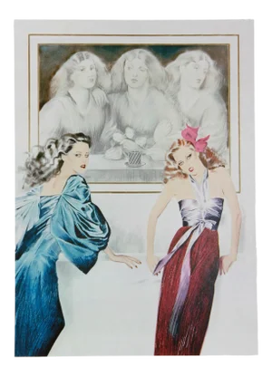 Pater Sato, Five Women, Lithograph