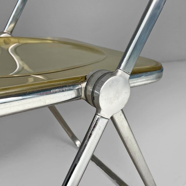 Italian Modern Plia Chairs by Giancarlo Piretti for Anonymous Castelli, 1970s, Set of 4 For Sale - Image 16 of 18