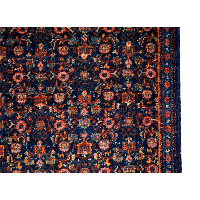 Textile Early 20th Century Persian Senneh Rug For Sale - Image 7 of 12