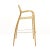 Wood Mid Century Rope Seat Bar Stools - Set of 5 For Sale - Image 7 of 13