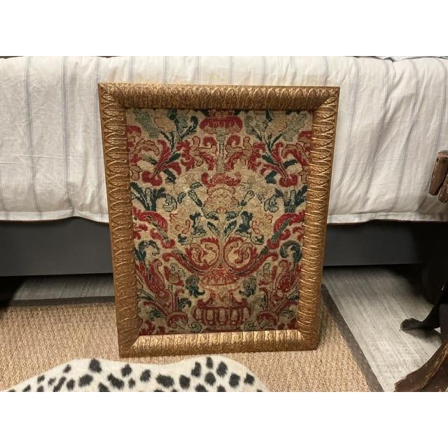 Late 19th Century Framed Antique French Tapestry For Sale - Image 5 of 6