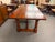 Mahogany English Country Rustic Farmhouse Dining Table, Circa 1980 For Sale - Image 10 of 12