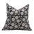 Fabdivine Indian Block Print Cushion Cover 18x18 Inch Duck Canvas- Sudershan Jaal For Sale