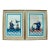 Pair of Chinese Export Paintings on Mulberry Pith Paper, 19th Century For Sale