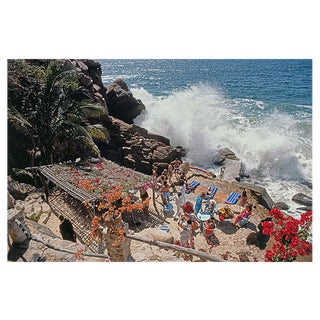 Slim Aarons, Casa Las Estacas, Estate Stamped C-type Digital Print For Sale