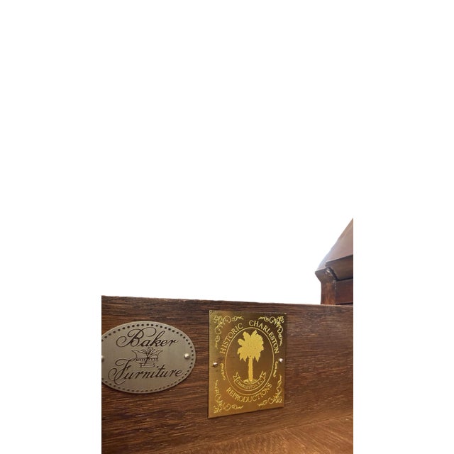 Chippendale Style Mahogany Secretary From the “Historic Charleston” Collection by Baker Furniture For Sale - Image 11 of 11