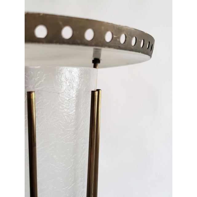 Mid-Century Modern Brass and Glass Lantern, Austria, 1950s For Sale - Image 9 of 15