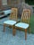 1990s Mid Century Modern Danish Teak Dining Chairs For Sale - Image 4 of 7