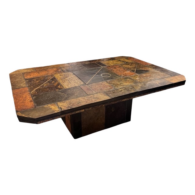Brutalist South African Stone Coffee Table by Paul Kingma, 1970 For Sale