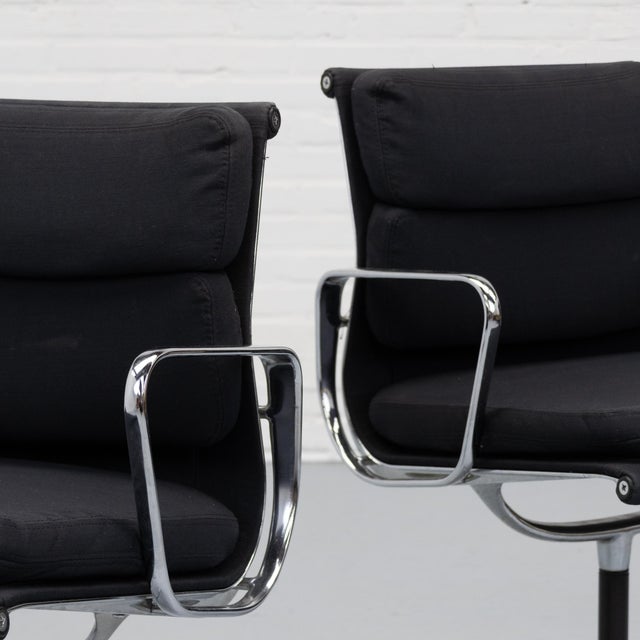 EA208 Soft Pad Chair by Charles & Ray Eames for Herman Miller, 1970s For Sale - Image 13 of 18