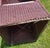 Vintage Boho Wicker Porter's Chair / Hooded Canopy Dome Chair For Sale - Image 9 of 9