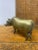 Unusual Bronze Abstract Bovine Sculpture