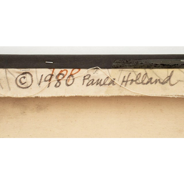 Paula Holland "Energy Field Generator" Acrylic For Sale In New York - Image 6 of 6