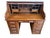 1970s 1970s National Mount Airy Furniture Roll Top Oak S Curve Desk For Sale - Image 5 of 7