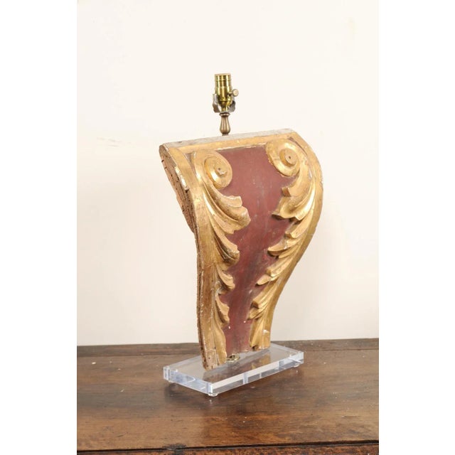 Italian A 19th Century Italian Fragment Lamp For Sale - Image 3 of 9