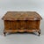Chippendale Jewelry Box in Padded Burl Wood For Sale - Image 6 of 13