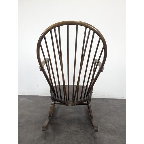 Fauteuil Rocking Chair by Lucian Ercolani for Ercol For Sale - Image 6 of 8