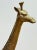 Brass Vintage Large Hollywood Regency Style Brass Giraffes, a Pair For Sale - Image 8 of 8
