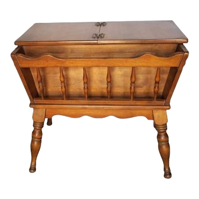 Ethan Allen Dough Box Heirloom Maple Side Table Chairish