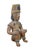 Vintage 20th century terracotta figurine / sculpture in the shape of an Aztec / Mayan style person in a seated position...