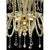 Glass Imperial Gold Curls Murano Glass Venetian Chandelier by Simoeng For Sale - Image 7 of 9