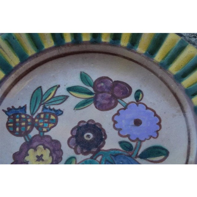 1920s Ceramic Plate from ICS Dolker Kowaliska, 1920s For Sale - Image 5 of 8