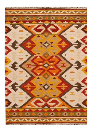 21st Century Modern Kilim Rug 4 '9'' X 6' 7''.