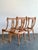 Wood Vintage Carved Rope Dining Chairs - Set of 4 For Sale - Image 7 of 12