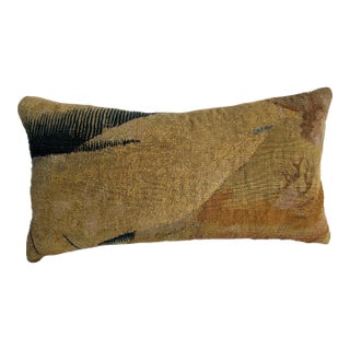 7th Century Brussels Tapestry Fragment Pillow With Abstract Pattern For Sale