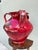 Vintage Oxblood Red Double-Handled Ceramic Urn / Vessel — Asian Chinoiserie Style For Sale - Image 9 of 9