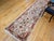 Vintage Tabriz Runner, Fine Hand-Knotted Wool & Silk, Floral Design, Ivory & Red, 3x11 For Sale - Image 4 of 16