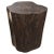 Not Yet Made - Made To Order Tree Trunk Side Table Solid Teak Wood Natural Finish Modern Organic For Sale - Image 5 of 6