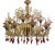 Vintage Italian Chandelier in Murano Glass by Simoeng, 1970s For Sale