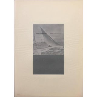 Fabio Mauri, Bruciano Libri, Edition of 125, 1970s, Lithograph For Sale