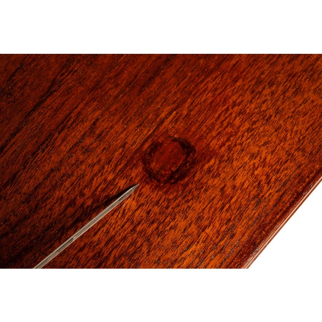 Danish Mid-Century Modern Flip-Top Executive Desk in Teak by Peter Løvig Nielsen, Denmark, C. 1960s For Sale - Image 9 of 18